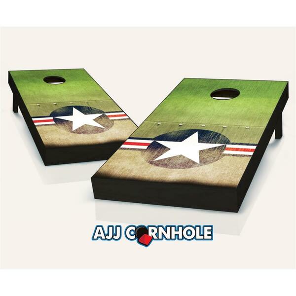 Mkf Collection By Mia K. Farrow US Air Force Theme Cornhole Set with Bags - 8 x 24 x 48 in. 107-AirForce